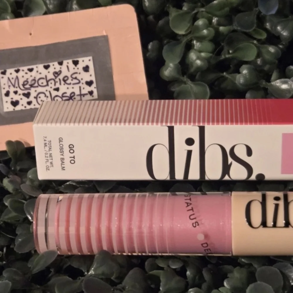 Dibs Beauty Go To Glossy Balm Italian Soda Full Size New In Box